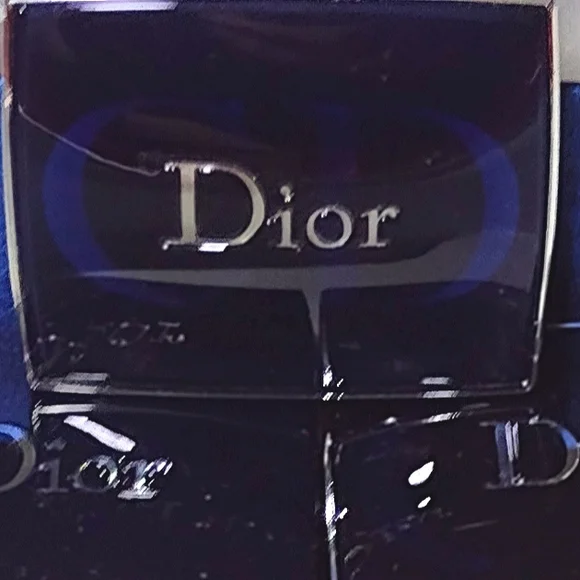 J'Adore, "My DIOR" Stunning 3-D Blue & Silver Compaq Case NWT